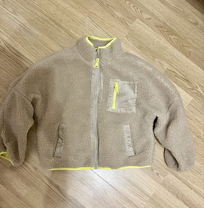 Деми куртка, кофта тепла на підкладці zara 10 років