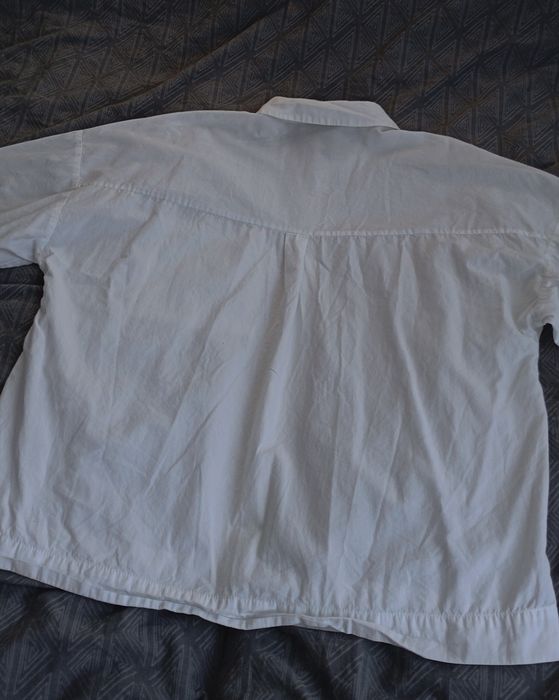 Biała koszula oversize