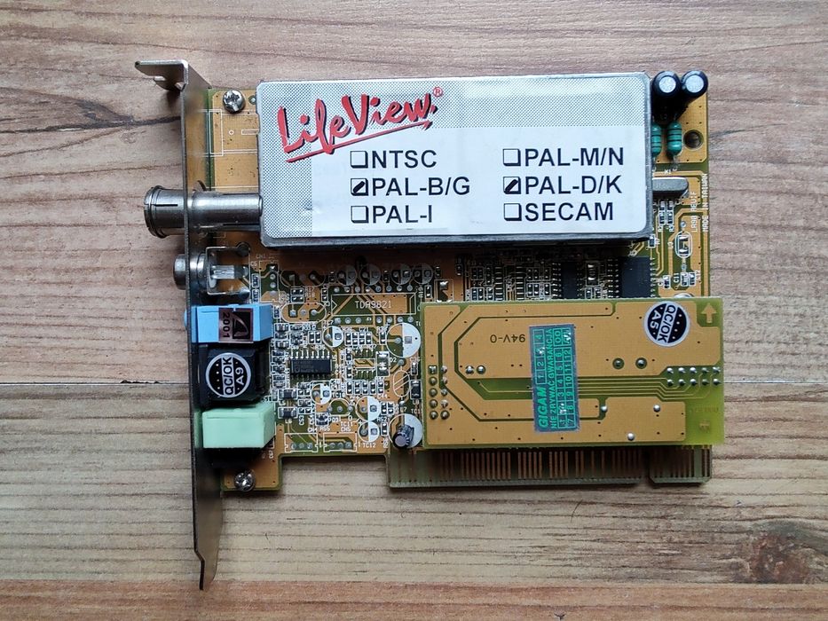 Karta tv PCI liveview LR91  | Conexant Fusion 878A | TDA9874H NICAM