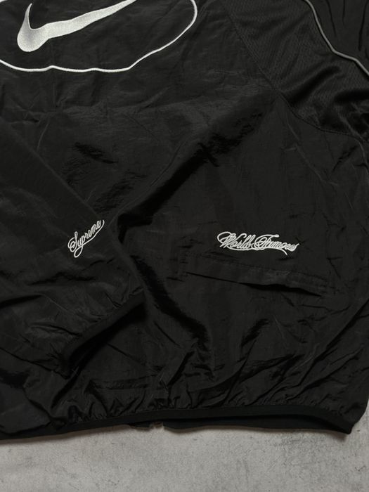 Нейлонова вітровка олімпійка Nike x Supreme