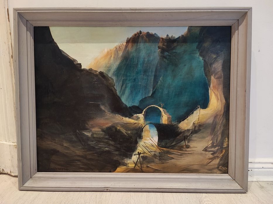 Obraz olejny Zapomniany kanion 40x65