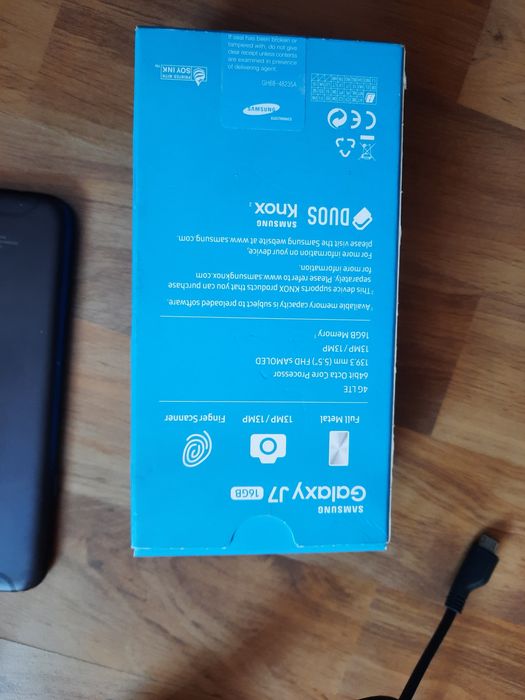 SAMSUNG Galaxy J7 2017, SM-J730F, 16 GB - Uszkodzony wyświetlacz