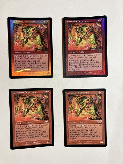 MTG , Gempalm Incenerator Playset