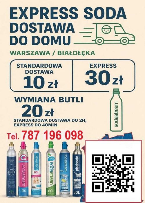 Ogłoszenie dostawy soda stream