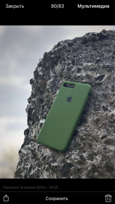Чохли для Iphone 7/8 plus колір virid