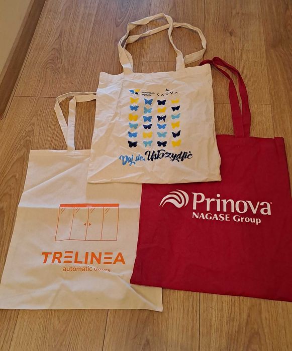 Nowe eko torby 3 sztuki ekotorba shoppingbag