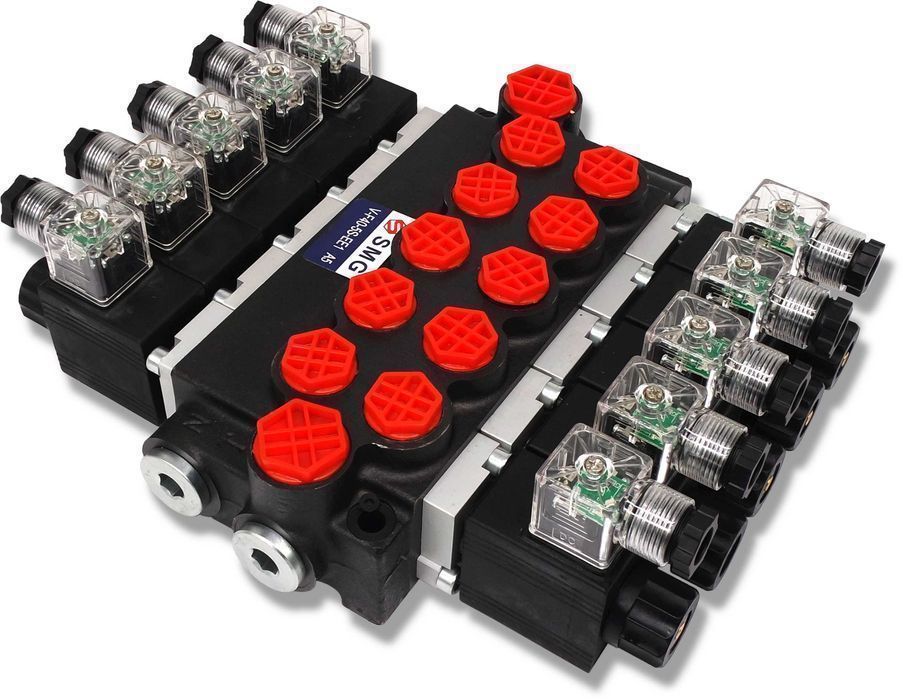 ROZDZIELACZ Hydrauliczny Elektryczny 5 SEK 40L 24V [3251]