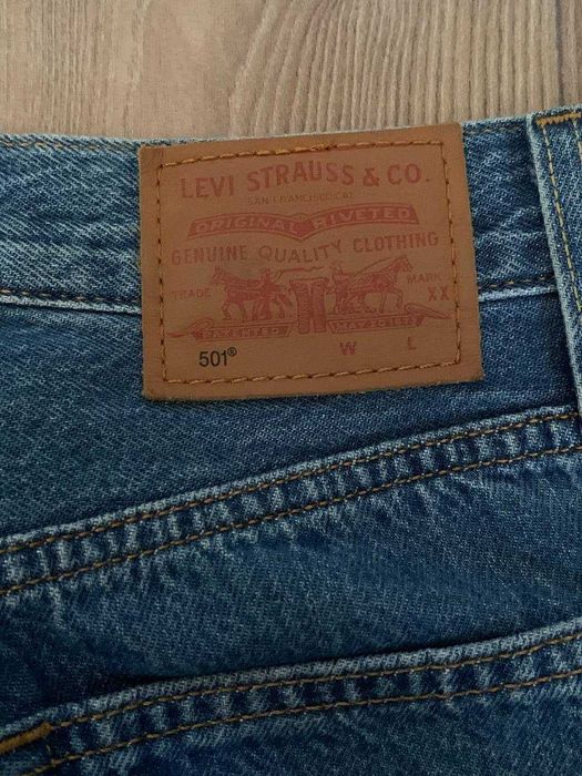 Джинси levis 501 оригінал W23 L28
