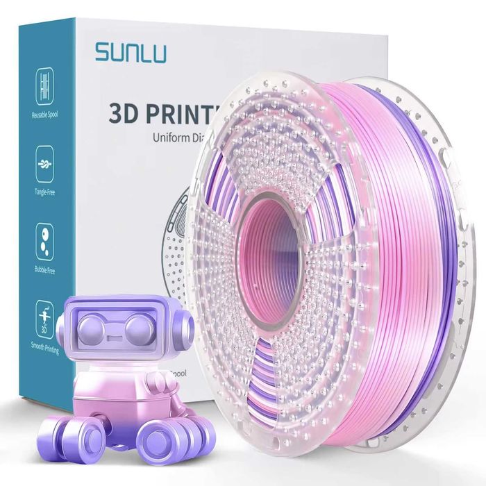Філамент Пластик SUNLU PLA, PETG для 3D друку. ПЛА пластик 1 кг 1.75мм