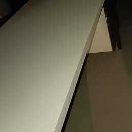 Secretária metálica com 3 gavetas #