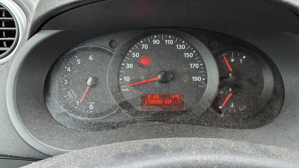 Kangoo 178.000km 3 lug Longa c /iva 110cv