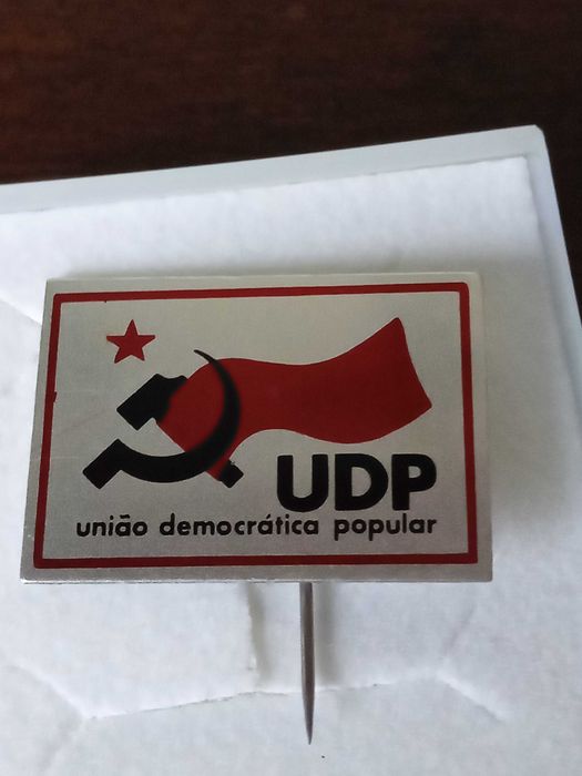 Antigo Pin do Partido UDP