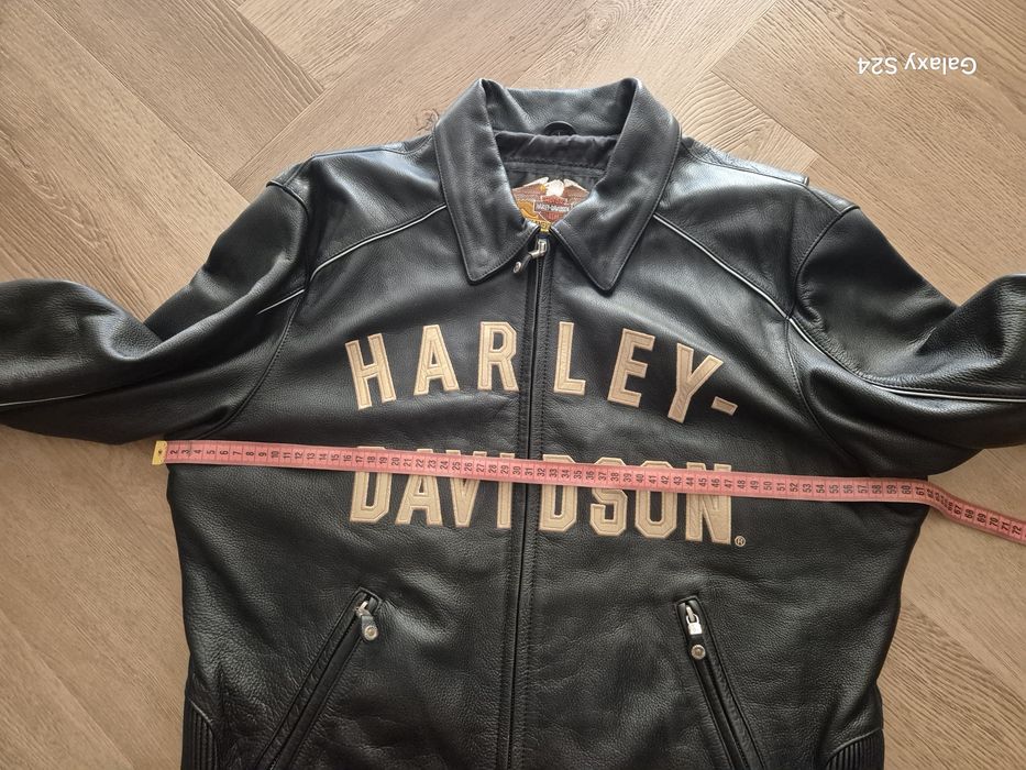 Harley Davidson oryginalna Skórzana kurtka Kolekcjonerska 100 TH Anniversary  roz L