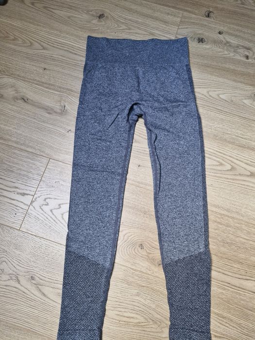 Legginsy z marszczeniem rozm S