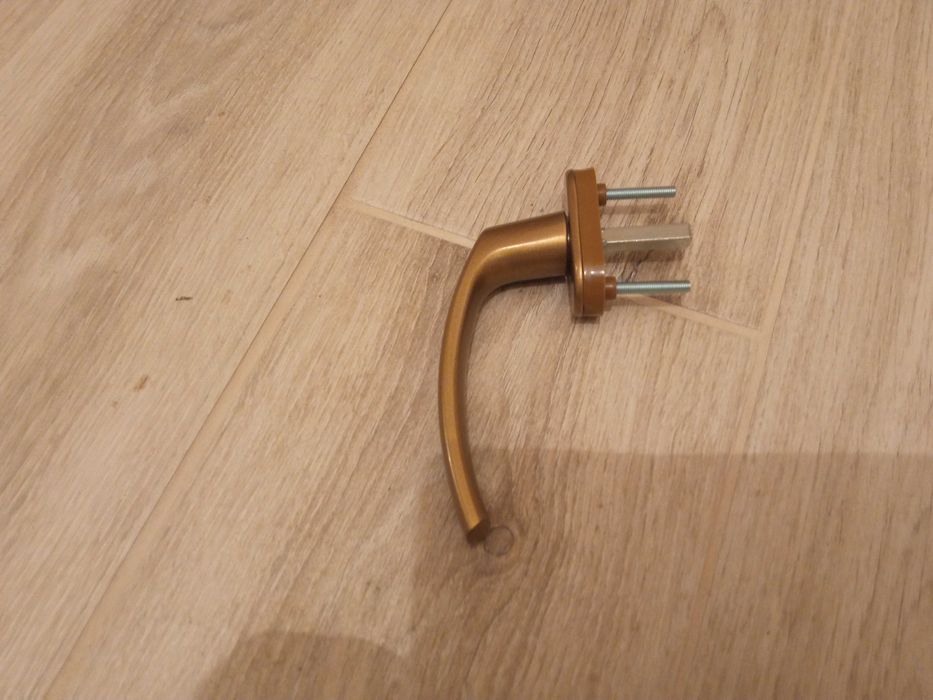 Klamka do Okien PCV Złota