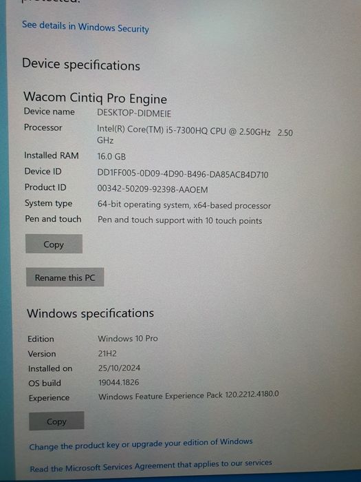 Wacom Cintiq Touch Pro 24 + Cintiq Pro Engine + Ergo Stand