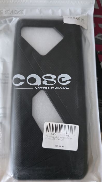 Etui ROG Phone 5 czarne plus folie