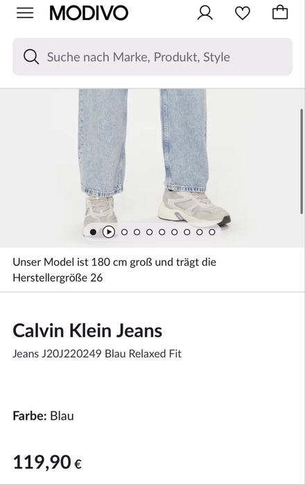 Джинси Calvin Klein 26(34/36) розміру