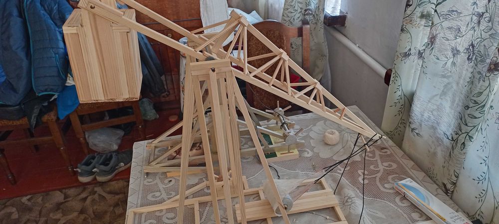 Требушет ручна робота (модель) із Властилин колец