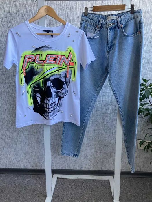 Жіночі блакитні джинси AMN Туреччина