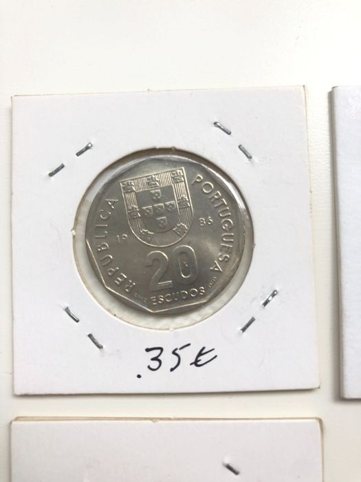 Moedas de coleção 20 escudos