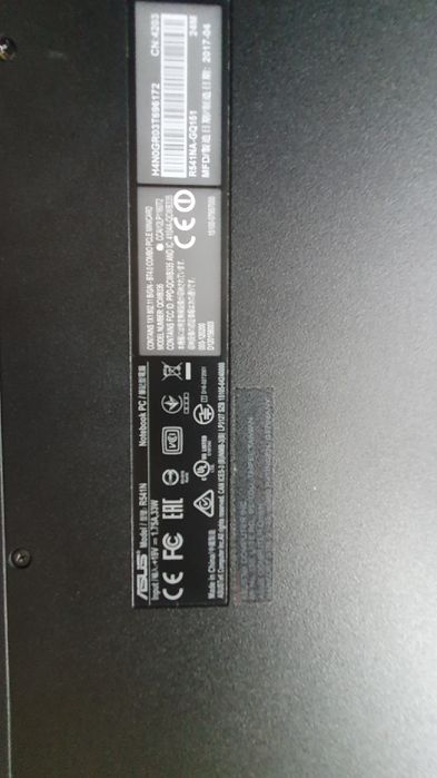 Laptop Asus R541N, 15,6"