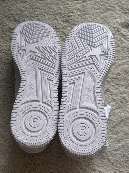 Buty bapesty białe