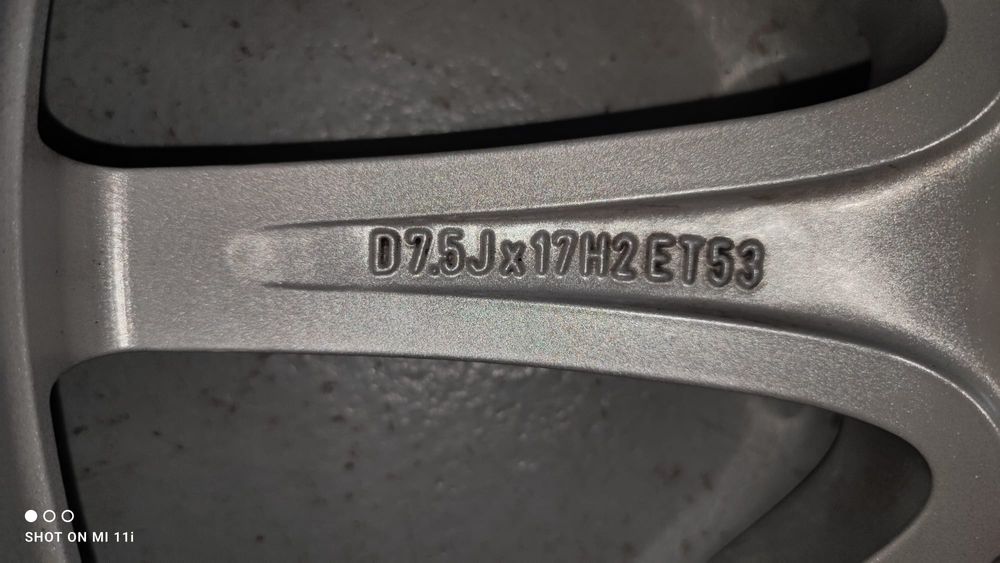 Felgi aluminiowe 5x112R17 MERCEDES V, Vito, TPMS