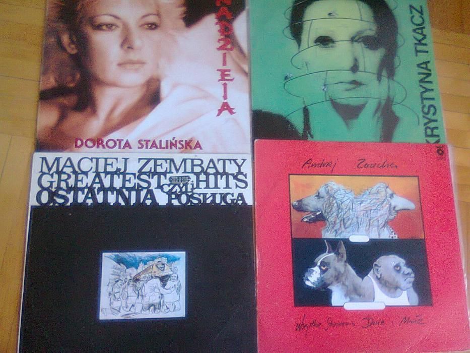 Płyty winylowe z polską muzyką rozrywkową
