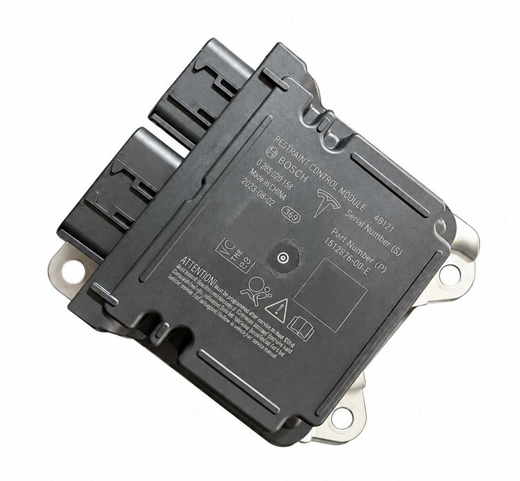 Tesla SRS AIRBAG Rev. E - naprawa i kasowanie crash data modułu RCM 1512876-00-E