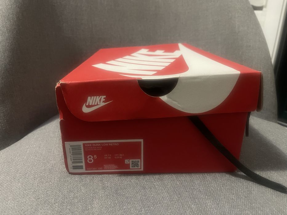 Nike Dunk Low Retro Panda 42