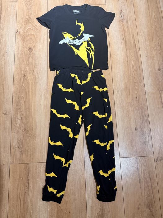 Pizama batman czarna żółta