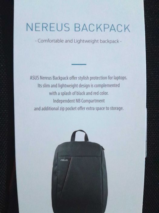 Mochila Asus Nereus para Portátil até 16'' - Nova