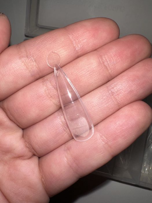 Dual form do paznokci migdał