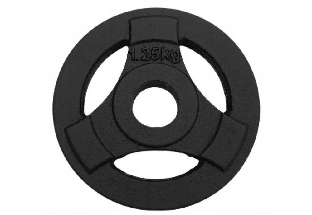 Obciążenie żeliwne 1,25 KG talerz 30mm kierownica