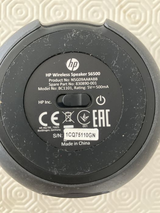Coluna Bluetoth HP S6500435861339861821441