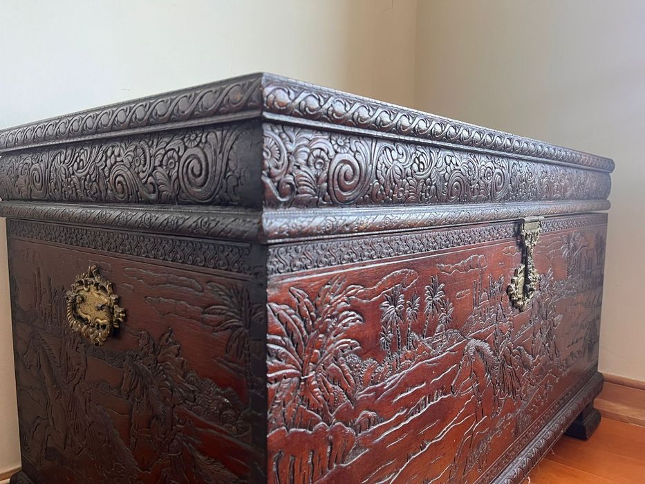 Arca madeira canfora