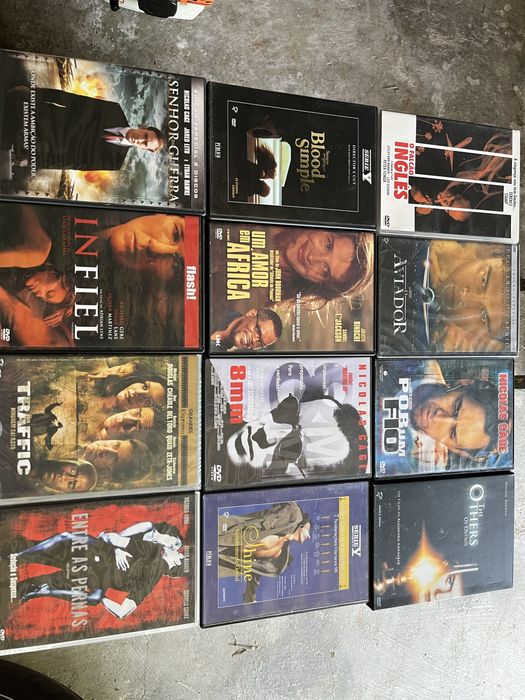 DVD’s de cinema e música