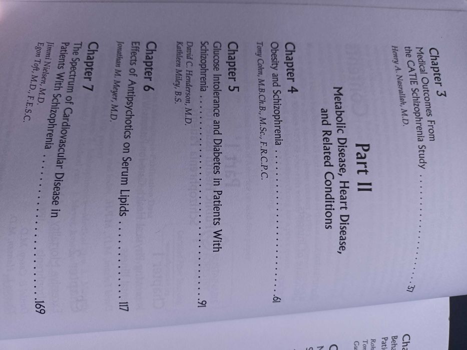 "Medical Illness and Schizophrenia" 2ª Ed. por J. Meyer e H. Nasrallah