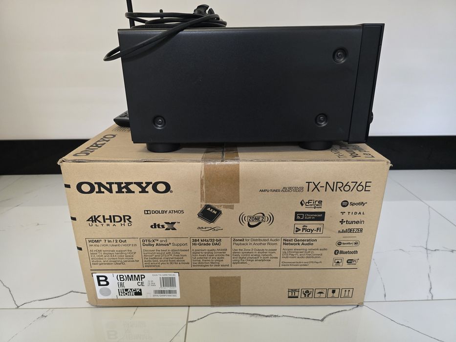 ONKYO TX-NR676E 7.2 165W Amplituner Kompletny