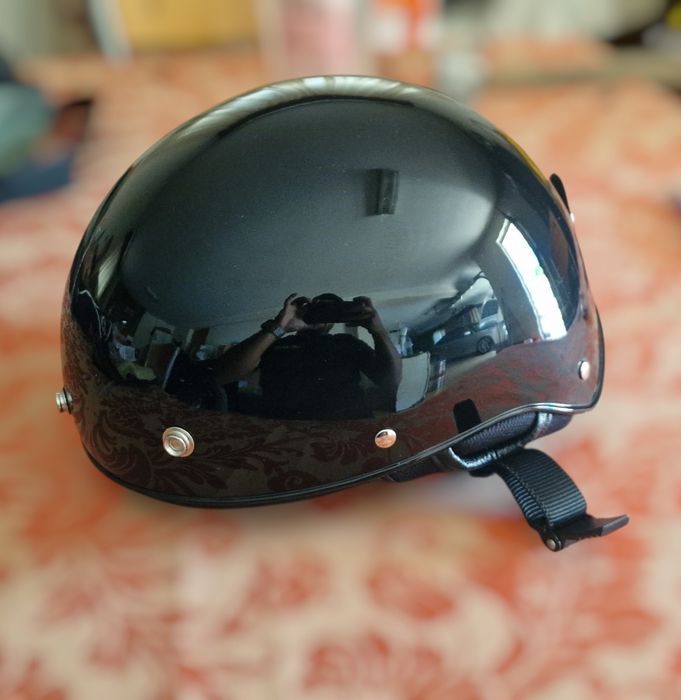 Capacete  aberto