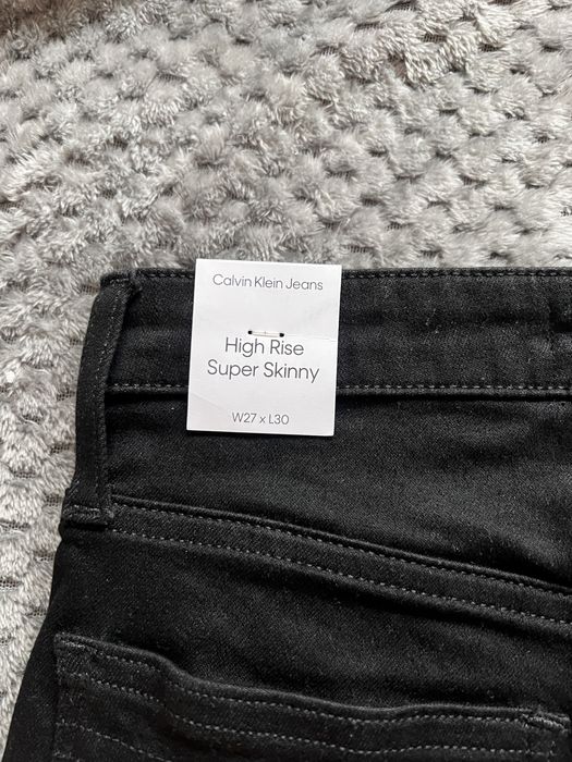 Spodnie Calvin Klein Jeans Super Skinny