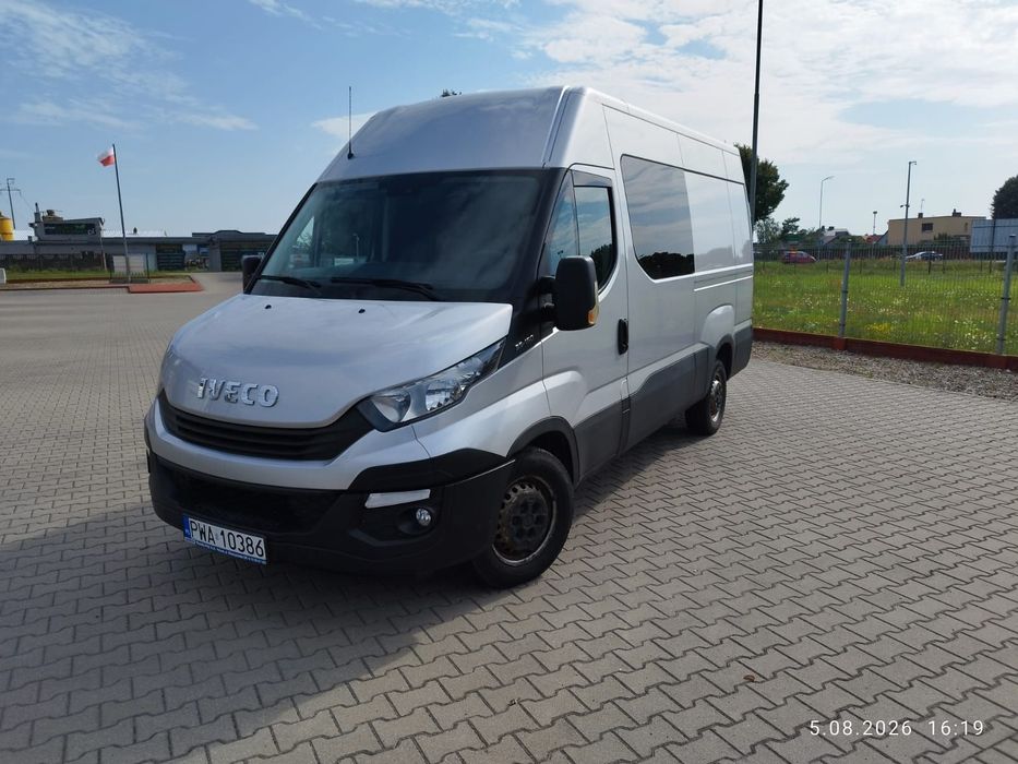 Iveco Daily 35s15  2017 Iveco Daily 35s15v Brygadówka, pierwszy właściciel, salon PL