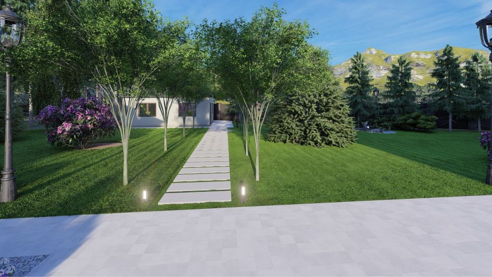 ДИЗАЙНЕР ландшафтний, візуалізатор 3D,(проектування, озеленення)