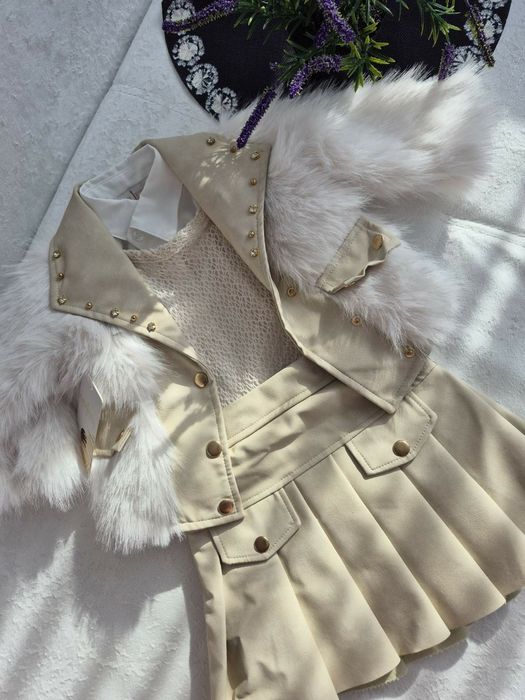 Шубка із спідничкою