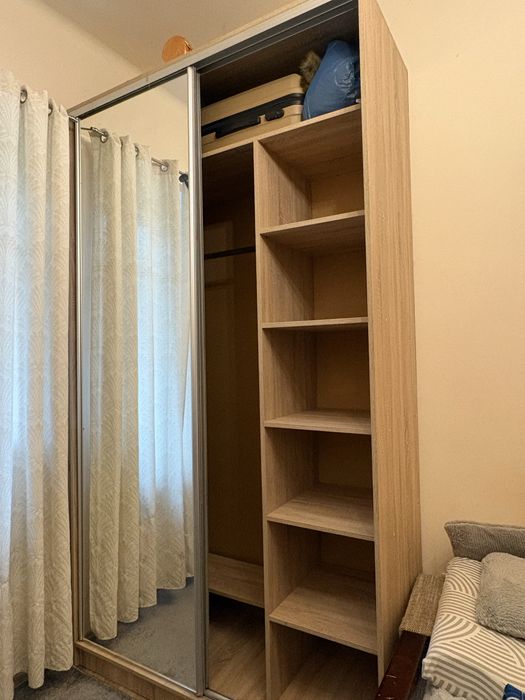 Шафа-купе дводверна з дзеркалом (стан нової)