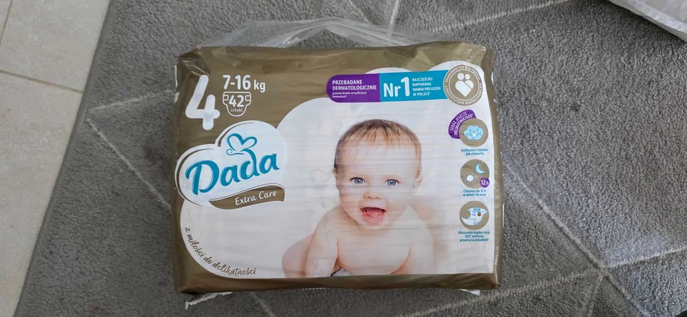 Pieluszki Dada Extra Care 4 i 6