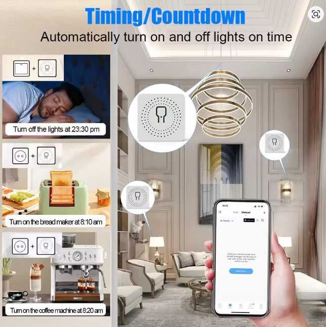 Interruptor Inteligente WI-FI eWelink 16A