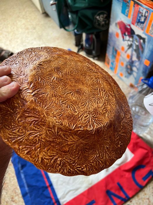 Prato feito a mao arte