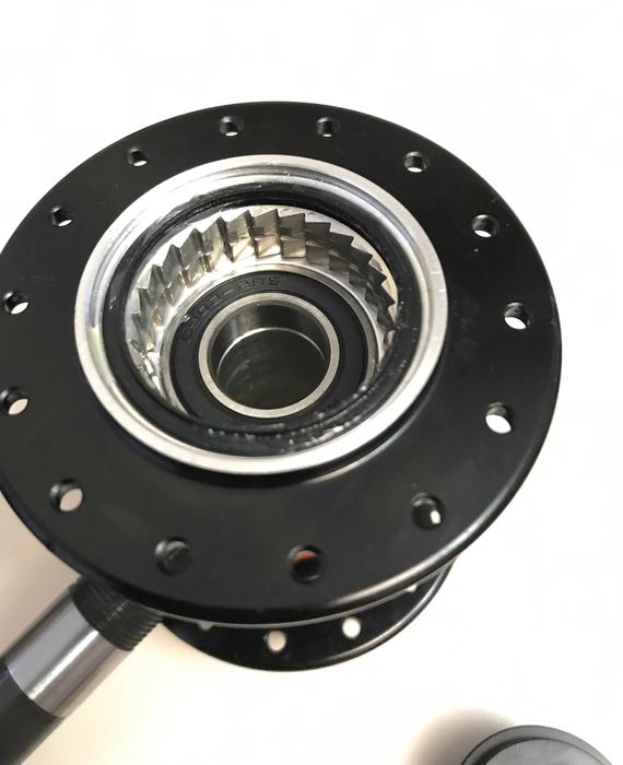 Задня втулка на велосипед Novatec D442SB. 142/12. 148/12, 28,32отв.